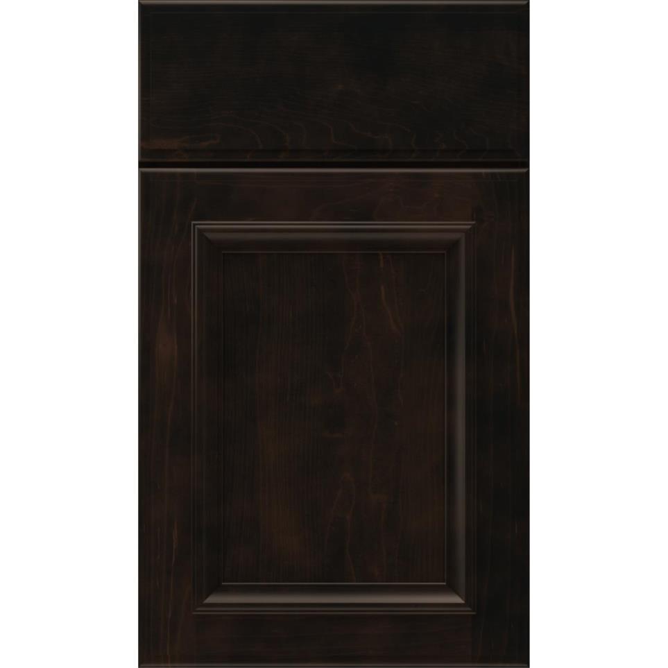 Square Stout Dark Finish Square Cabinets