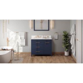 Base with Sink Top Hale Blue Blue / Purple Vanities