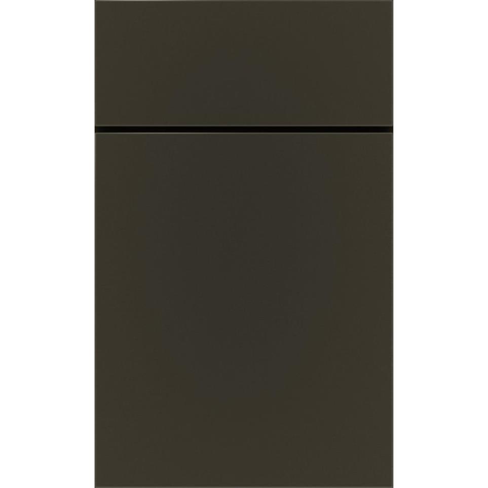 Slab Forest Floor Dark Finish Slab Cabinets