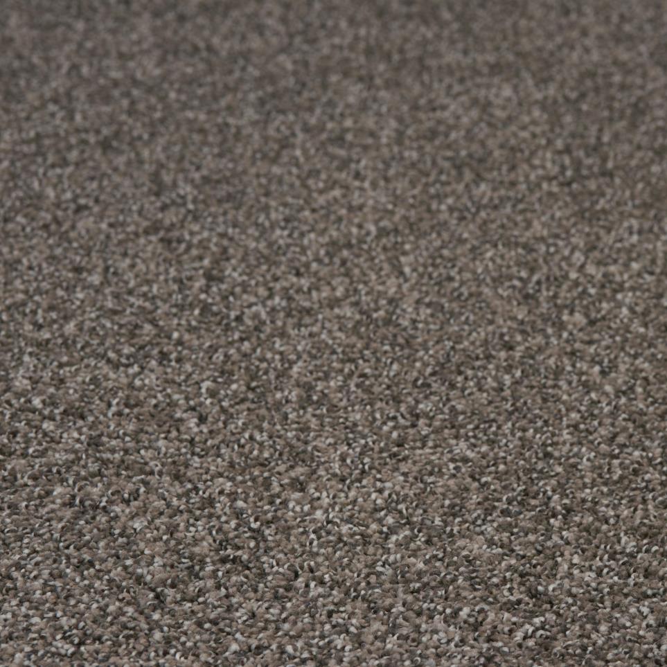 Textured Saxony Gable Brown Carpet