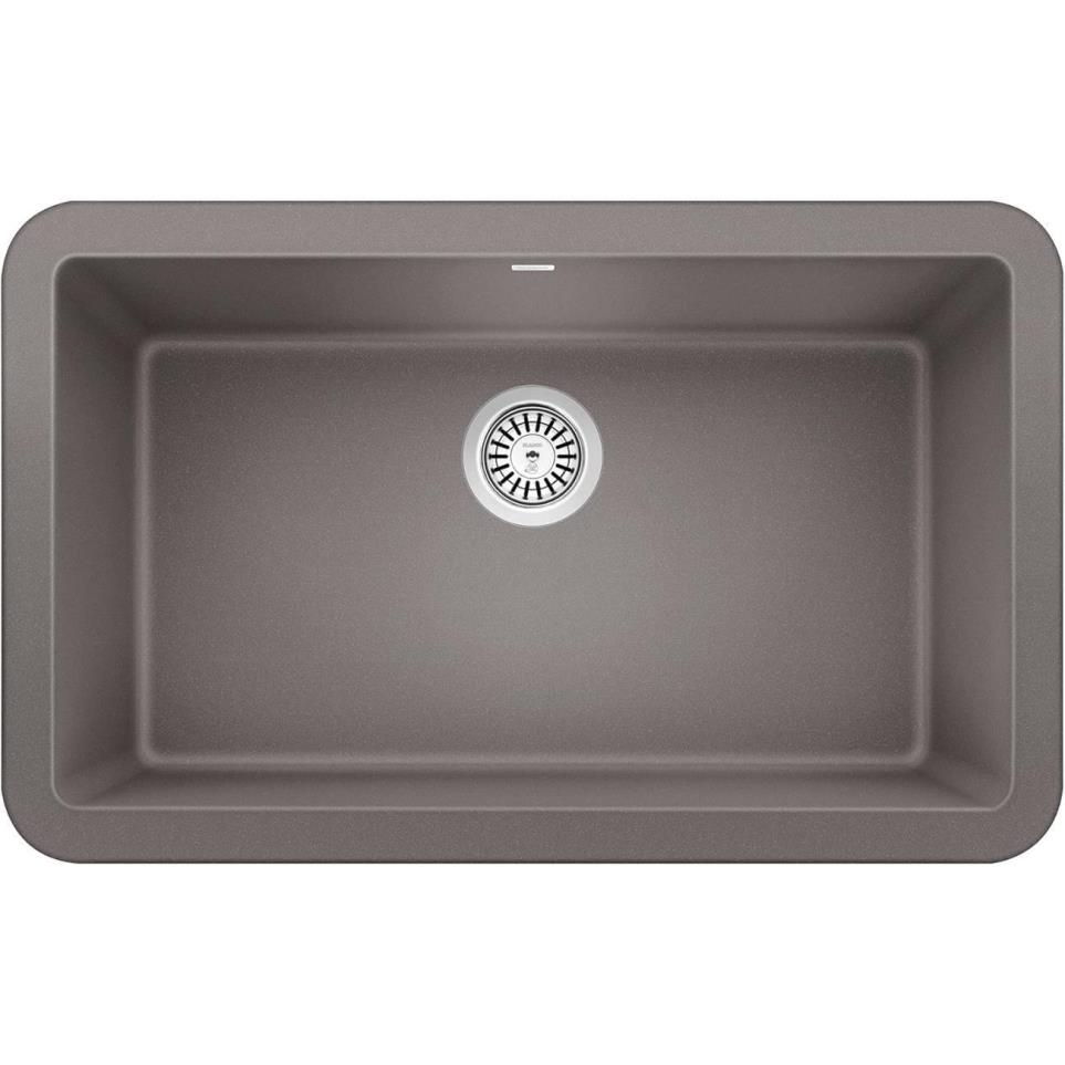 Metallic Gray Grey / Black Sinks