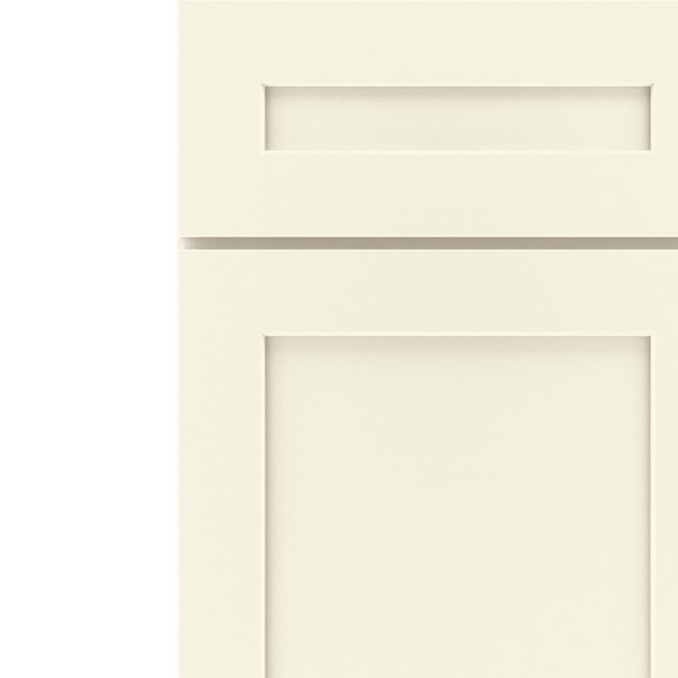 5 Piece Coconut Paint - White 5 Piece Cabinets