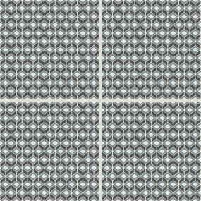 Decoratives and Medallions Birdseye Denim Blend Matte Blue Tile
