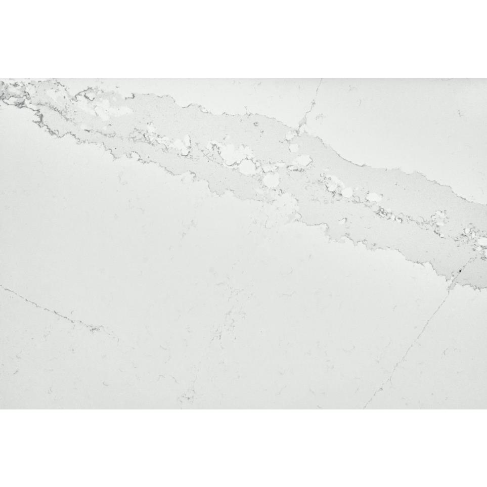 Slab Ethereal Dusk White Quartz Countertops