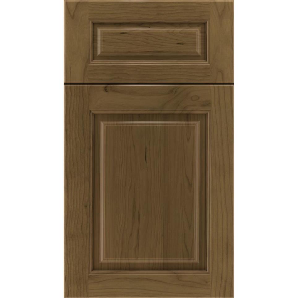 Square Frappe Medium Finish Square Cabinets