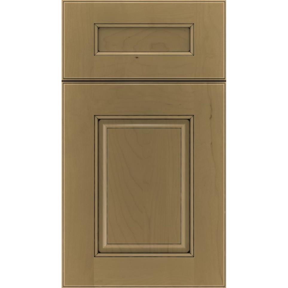 5 Piece Frappe Black Glaze Glaze - Stain 5 Piece Cabinets