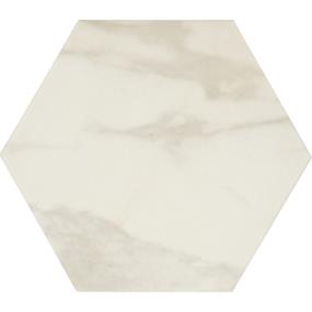 Tile Brilliant White Matte Beige/Tan Tile
