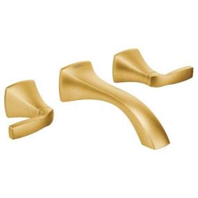 Bath Brushed Gold Brass / Gold Faucets