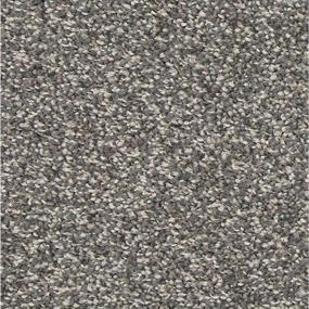 Textured Saxony Embrace Gray Carpet