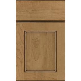 Square Palomino Medium Finish Square Cabinets