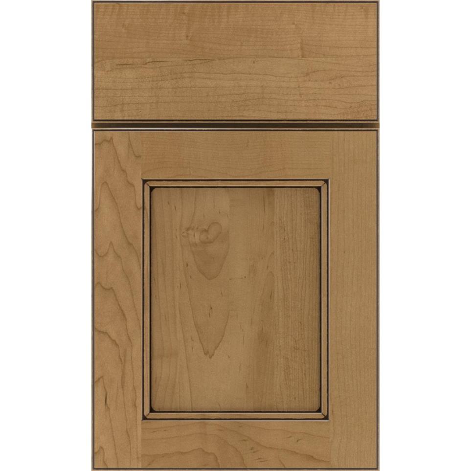 Square Palomino Medium Finish Square Cabinets