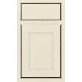 Square Beaded Chantille Paint - White Square Cabinets