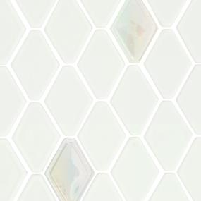 Mosaic Celestial Matte White Tile