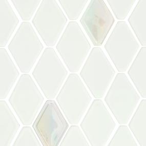 Mosaic Celestial Matte White Tile