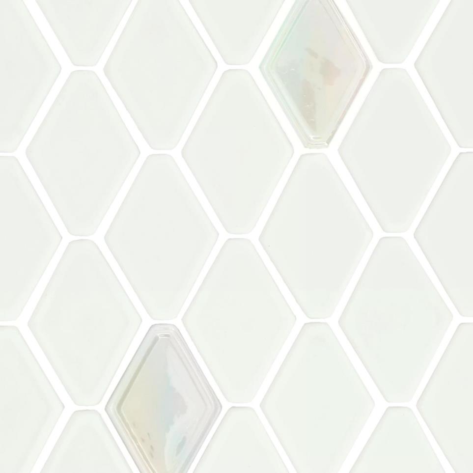 Mosaic Celestial Matte White Tile