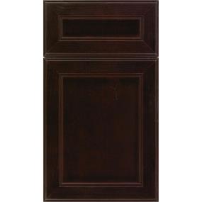 Square Espresso Dark Finish Square Cabinets