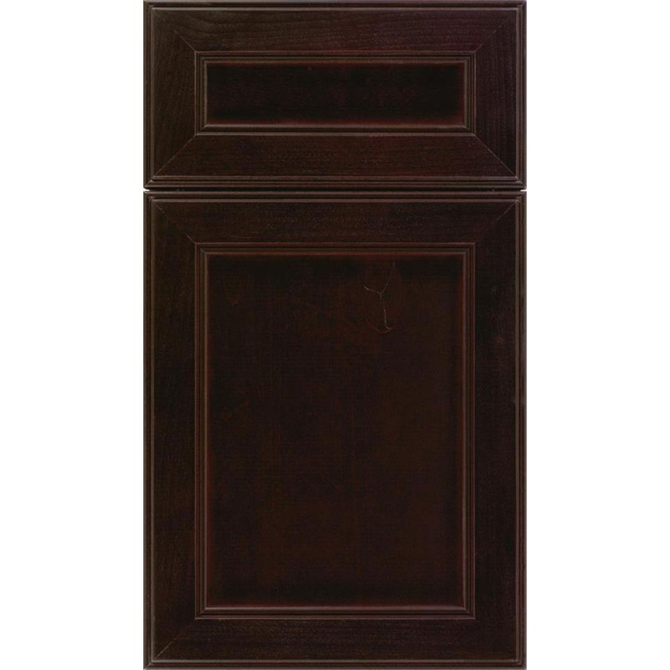 Square Espresso Dark Finish Square Cabinets