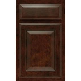 5 Piece Chocolate Dark Finish 5 Piece Cabinets