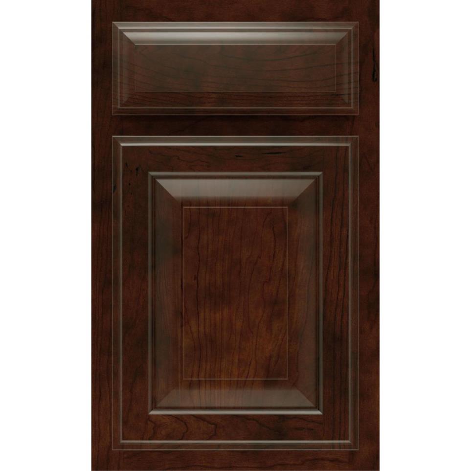 5 Piece Chocolate Dark Finish 5 Piece Cabinets