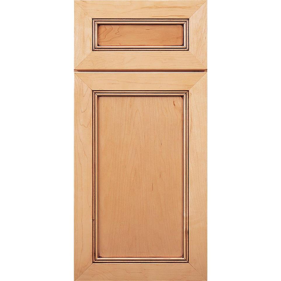 Square Autumn Bronze Light Finish Square Cabinets