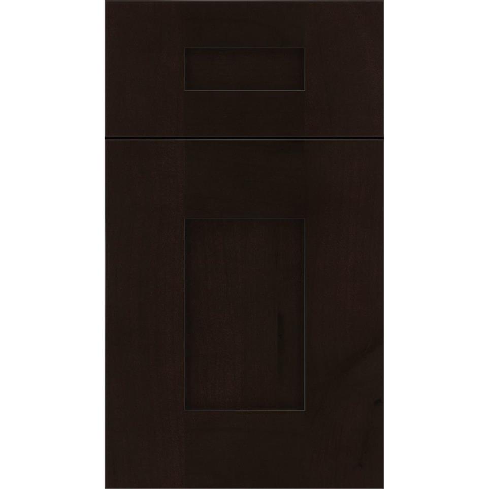 5 Piece Espresso Black Glaze Glaze - Stain 5 Piece Cabinets