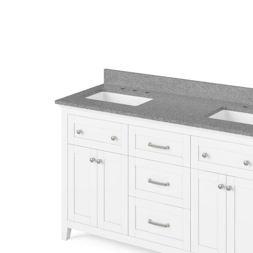 Base with Sink Top White White Vanities