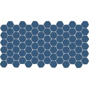 Mosaic Galaxy Matte Blue Tile