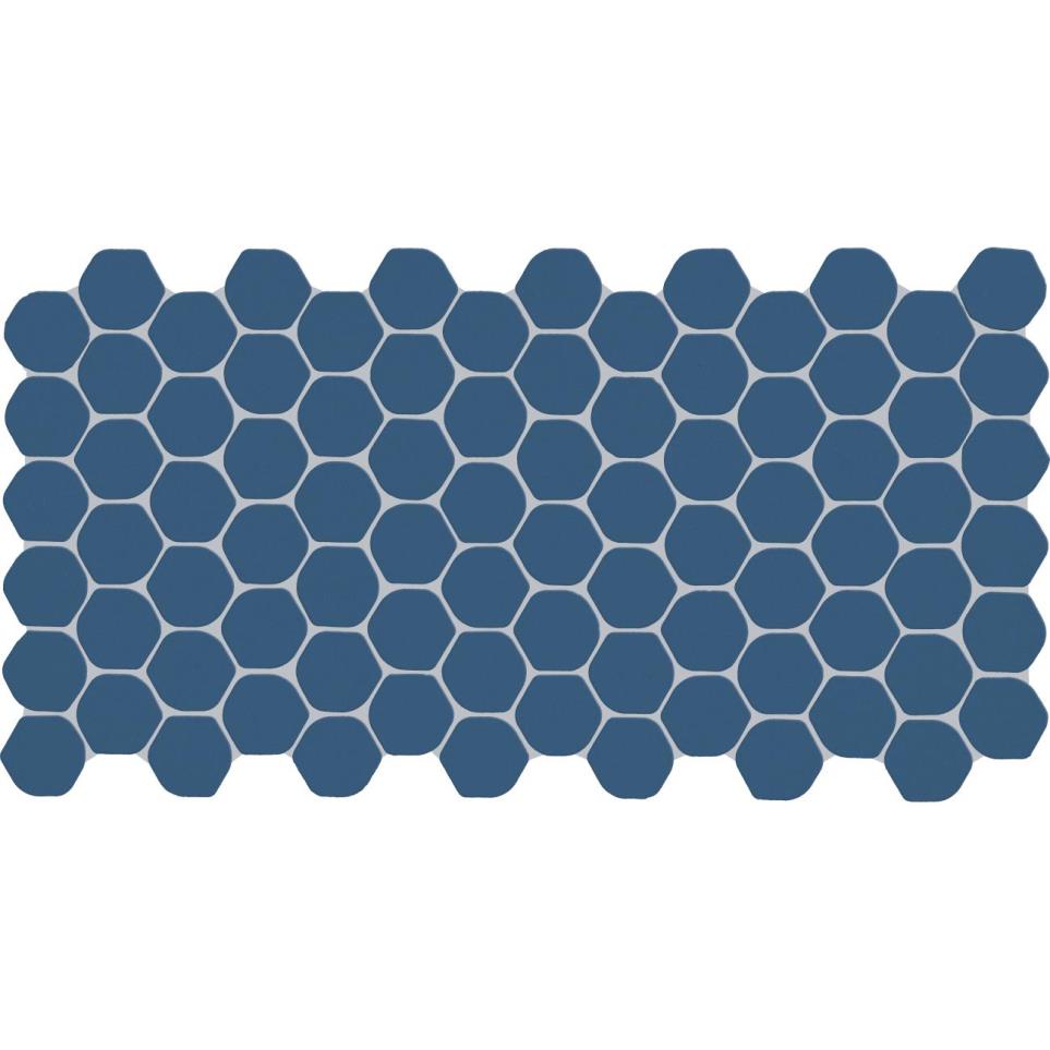 Mosaic Galaxy Matte Blue Tile