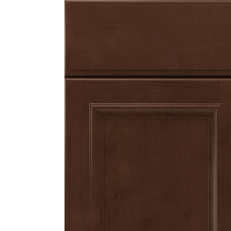 Square Rodeo Dark Finish Square Cabinets