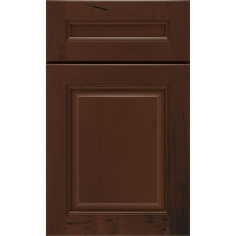 5 Piece Chocolate Dark Finish 5 Piece Cabinets