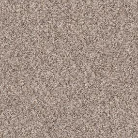 Textured Saxony Latte Brown Carpet