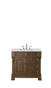 Base with Sink Top Country Oak Medium Finish Vanities