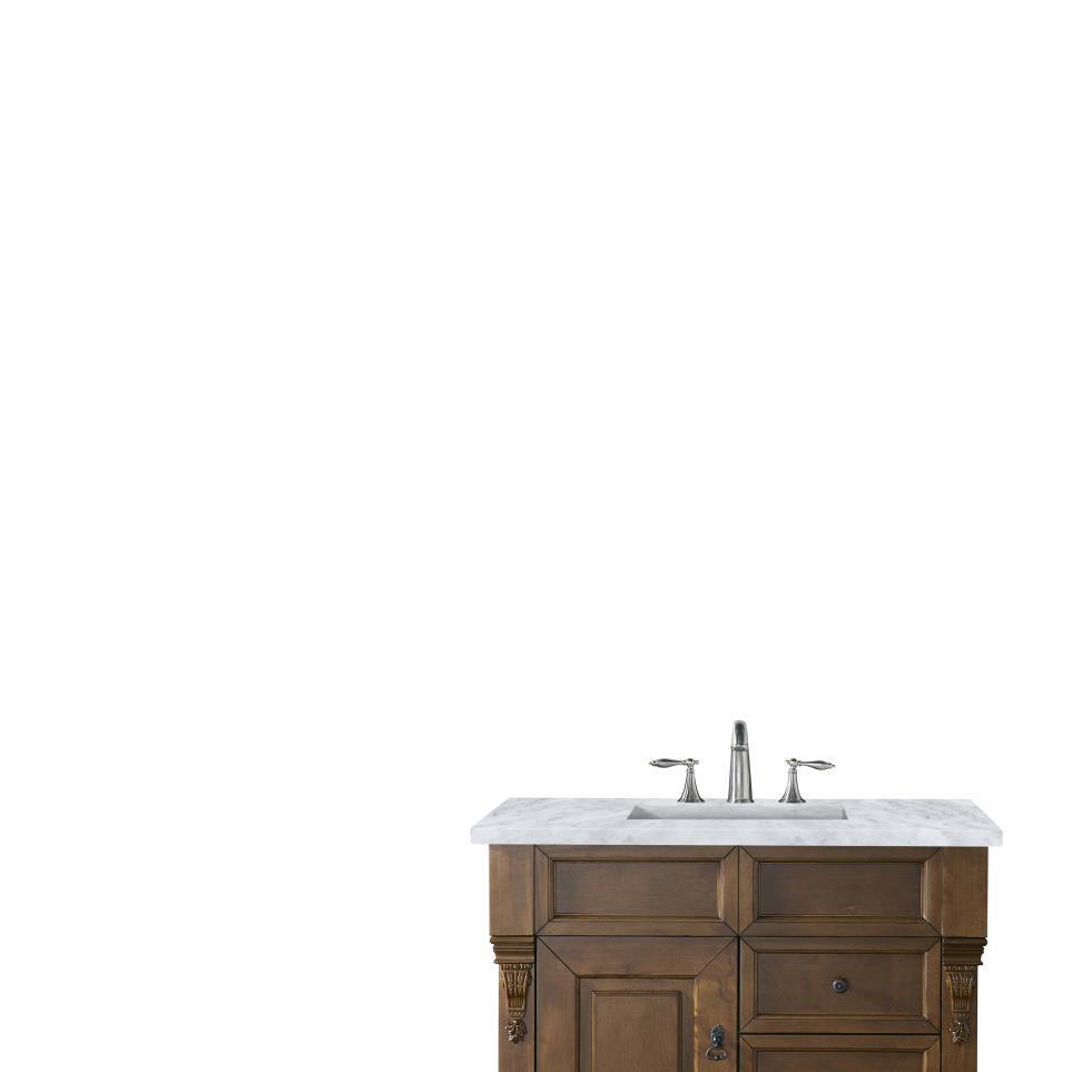 Base with Sink Top Country Oak Medium Finish Vanities