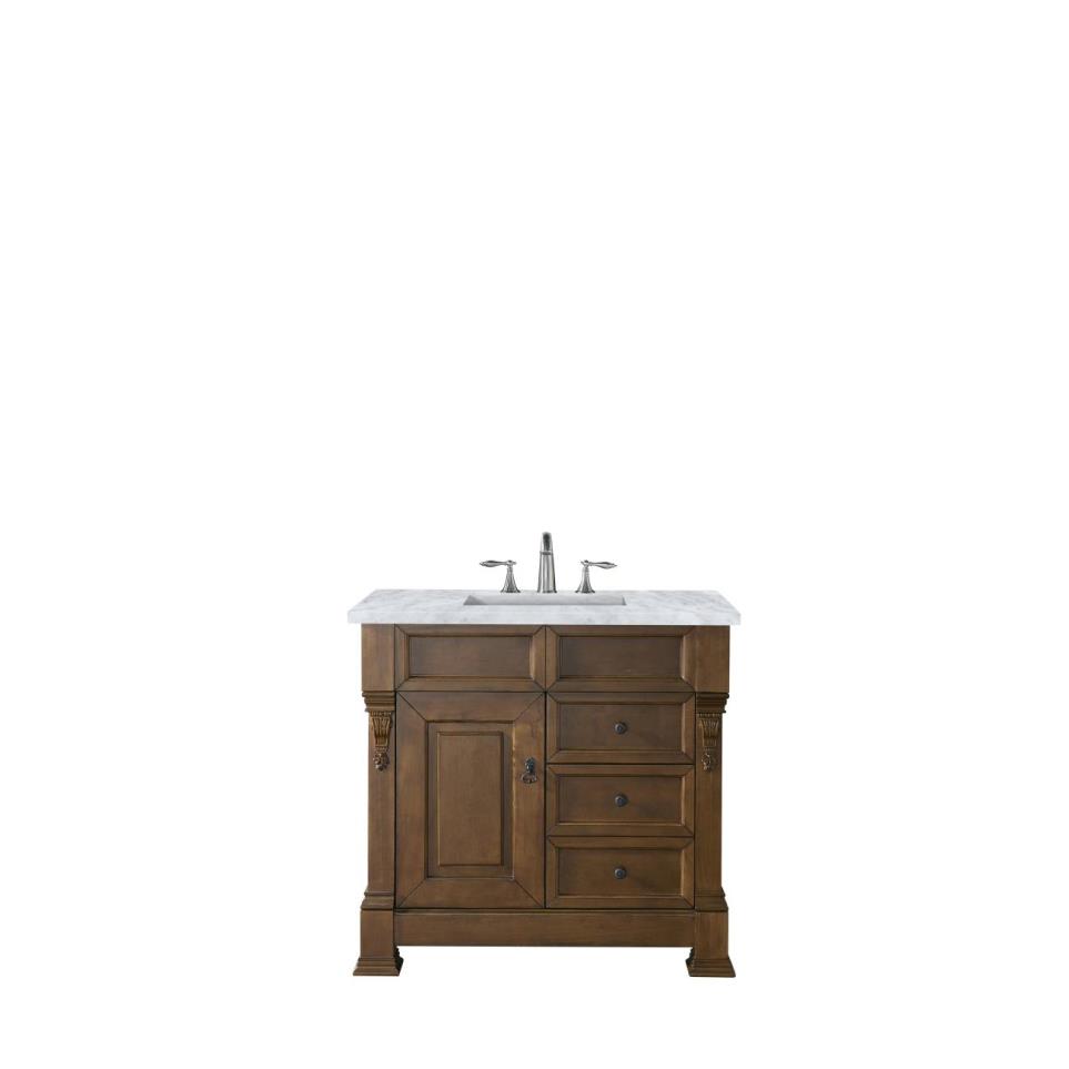 Base with Sink Top Country Oak Medium Finish Vanities