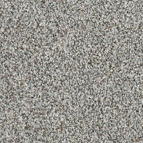 Textured Saxony Chrome Pearl Gray Carpet