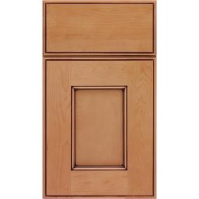 Square Ginger Mocha Glaze Glaze - Stain Square Cabinets