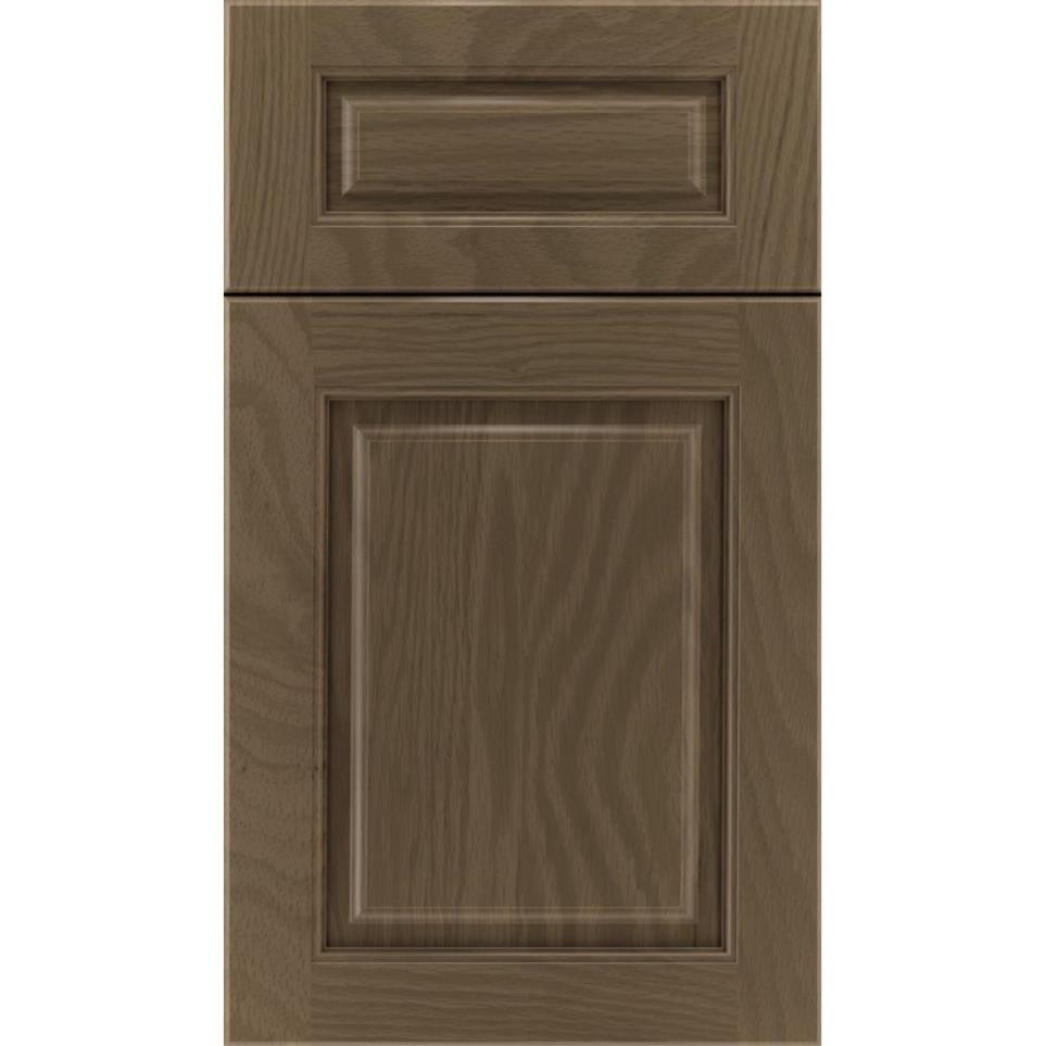 Square Cortado Medium Finish Square Cabinets
