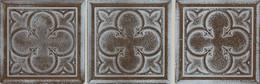 Decoratives and Medallions Whitewash Classic Bronze Satin Brown Tile