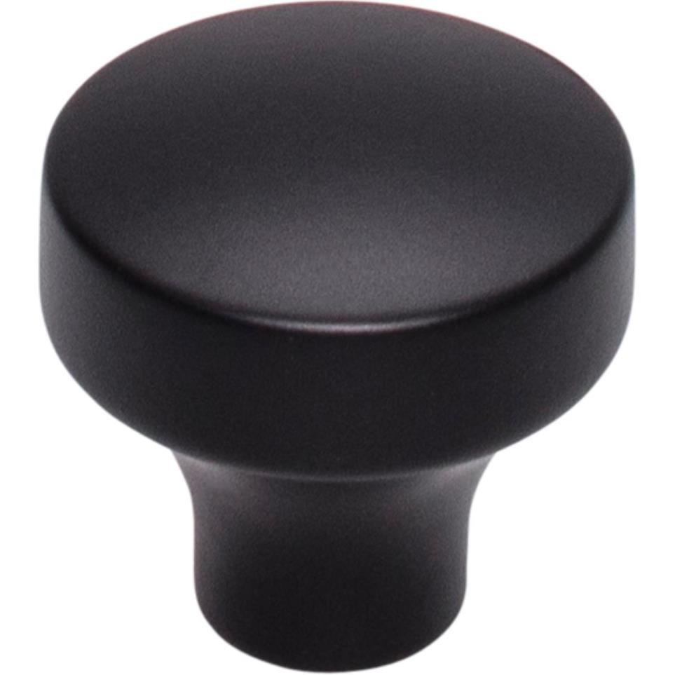 Knob Flat Black Black Knobs