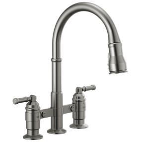 Kitchen Black Stainless Black Faucets