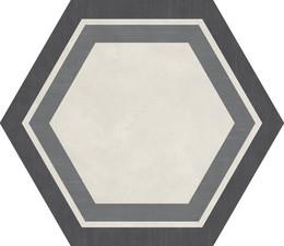Decoratives and Medallions Honeycomb Cool Matte  Tile