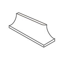Trims/Moldings Elemental Tan Matte Beige/Tan Trims, Moldings, and Transitions