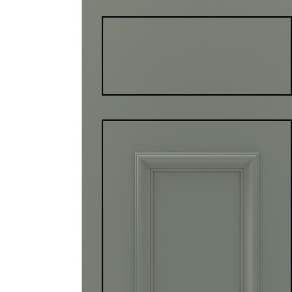 Square Retreat Paint - Grey Square Cabinets