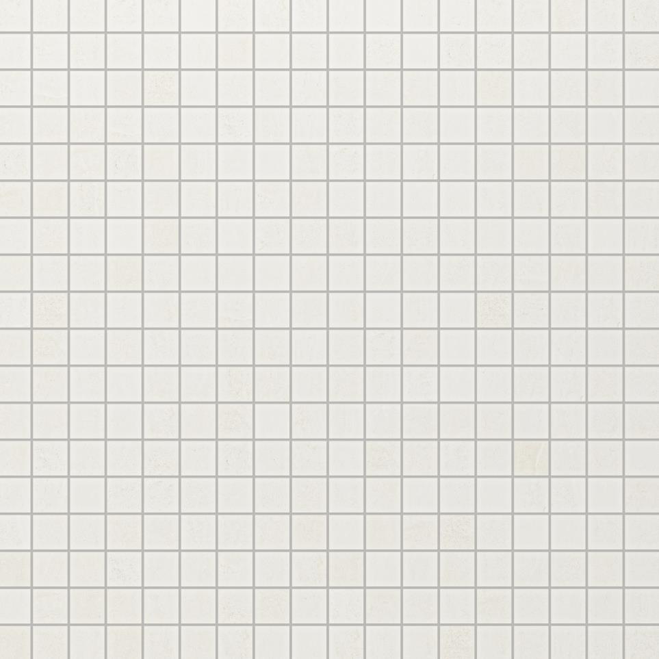 Mosaic Chalk Matte White Tile