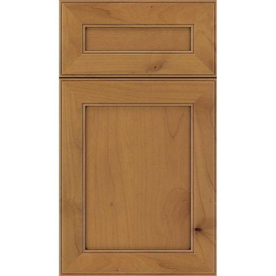 Square Ginger Mocha Glaze Glaze - Stain Square Cabinets