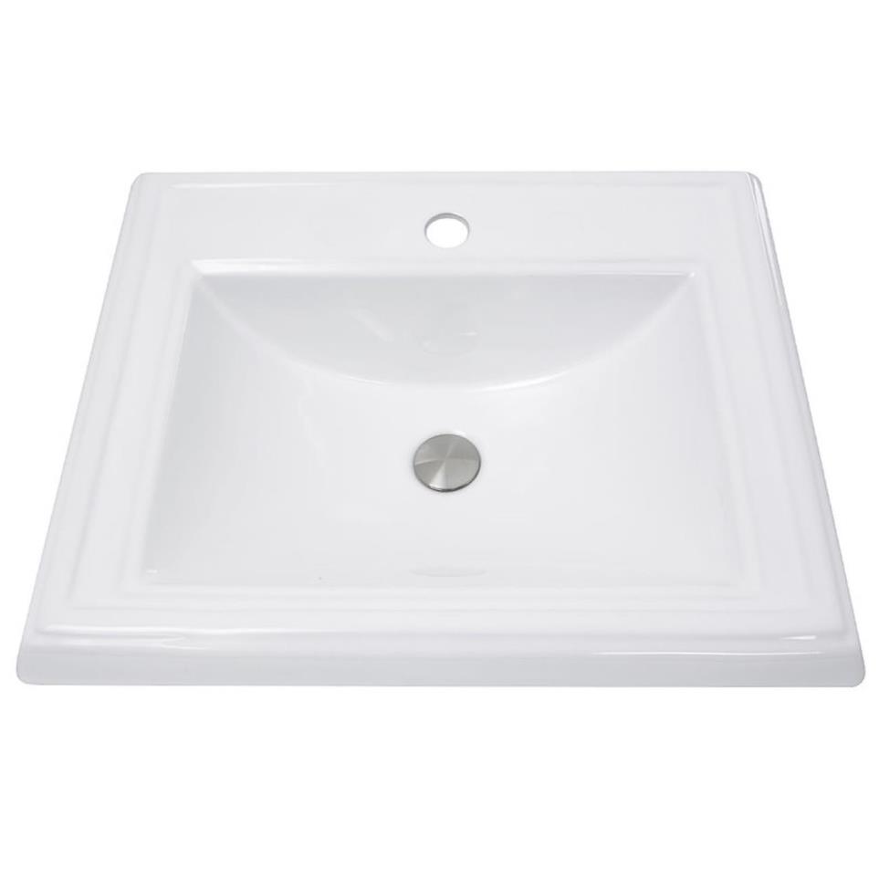 Bath Porcelain Enamel Glaze White  Bathroom Sinks