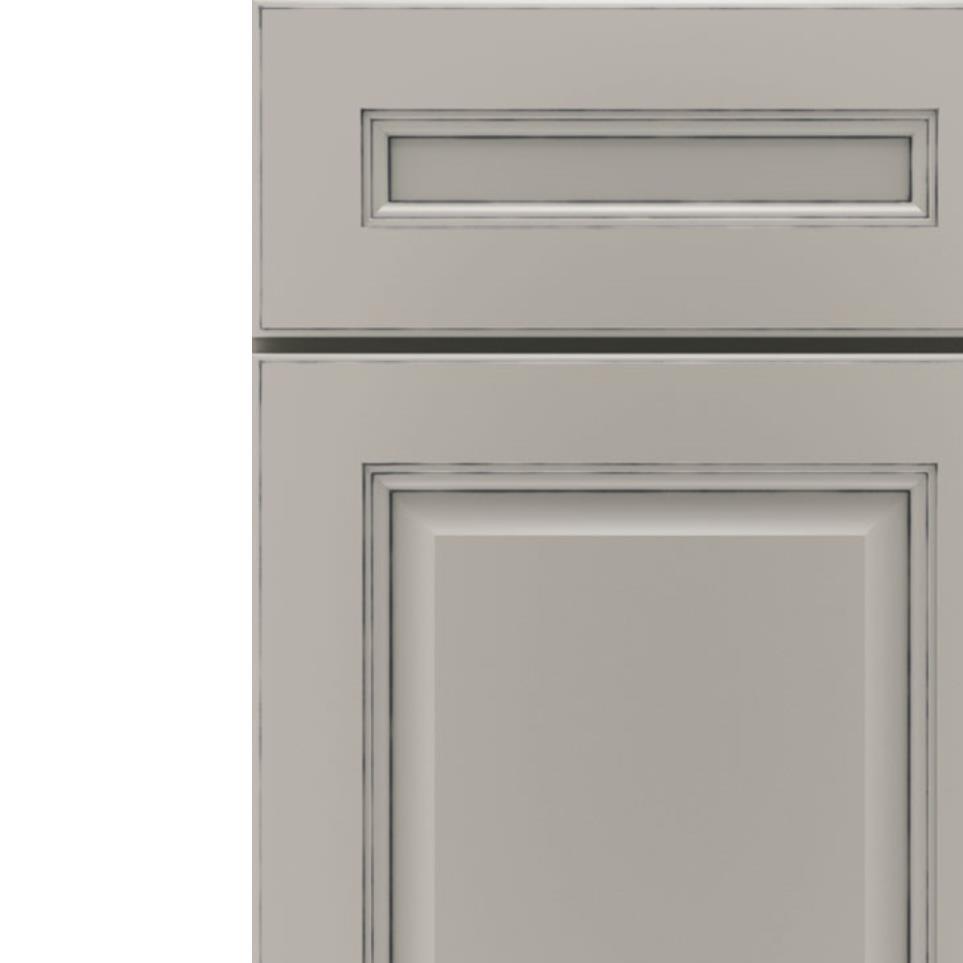 5 Piece Cloud Grey Stone Glaze - Paint 5 Piece Cabinets