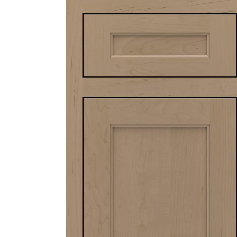 Inset Boardwalk Light Finish Inset Cabinets