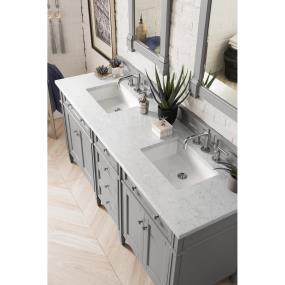 Base with Sink Top Urban Gray Grey / Black Vanities