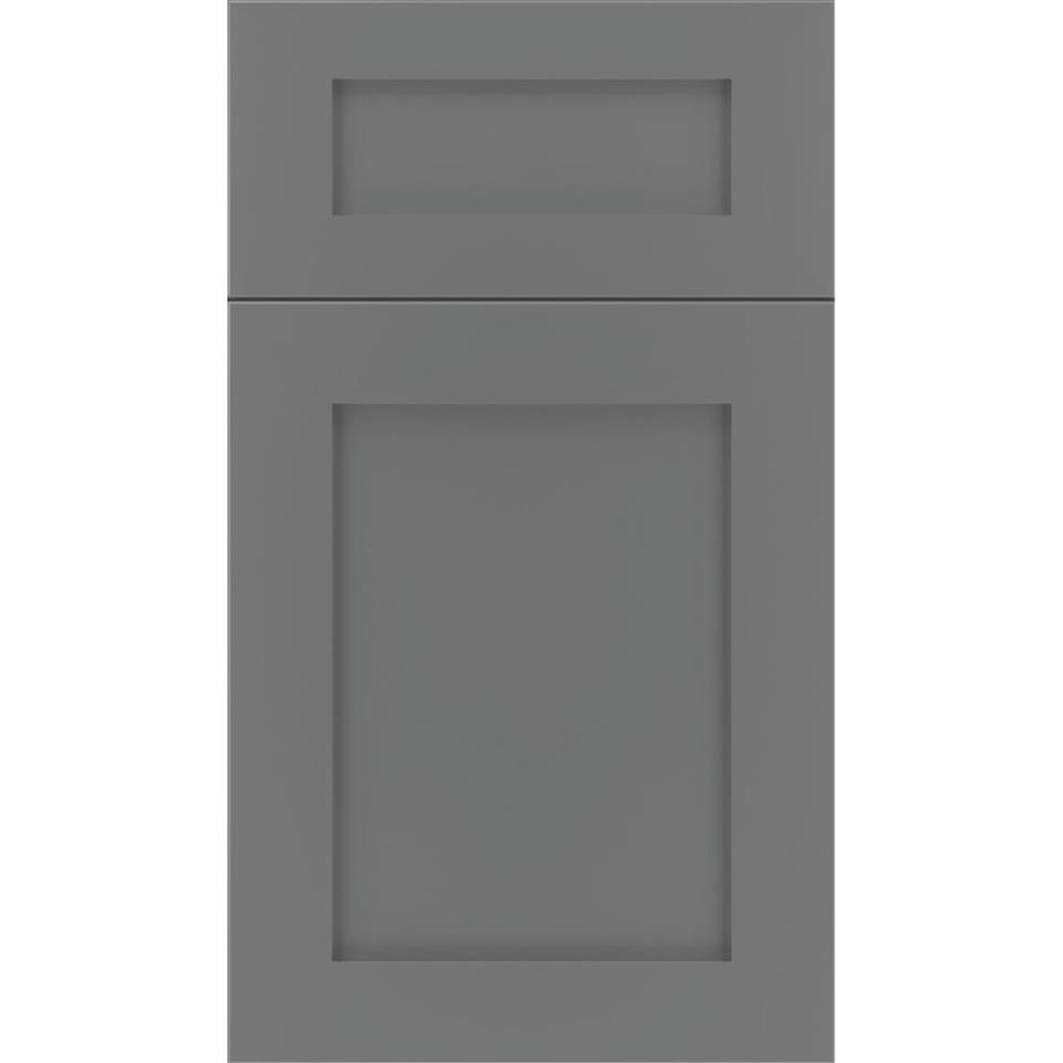 5 Piece Cloudburst Paint - Grey 5 Piece Cabinets